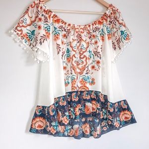 Off the shoulder top